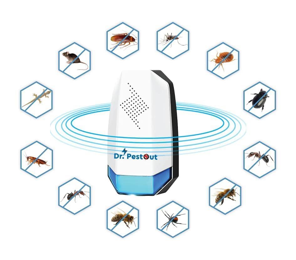 Ultrasonic Pest Repellent Machine to Repel Lizard, Rat